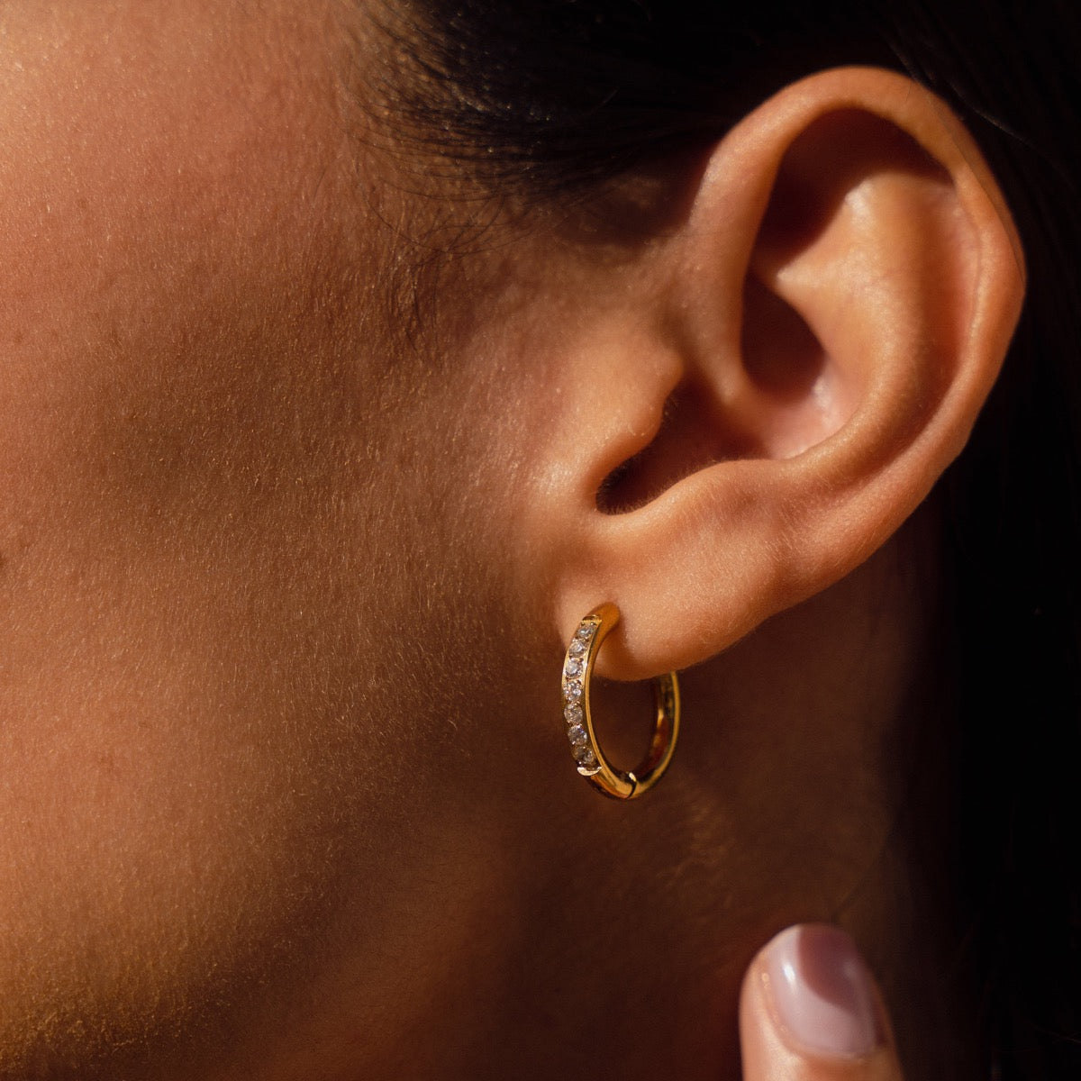 Arielle – Creoles Ornadas de Piedras
