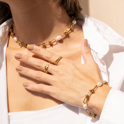Palermo – Anillo Ajustable Dorado