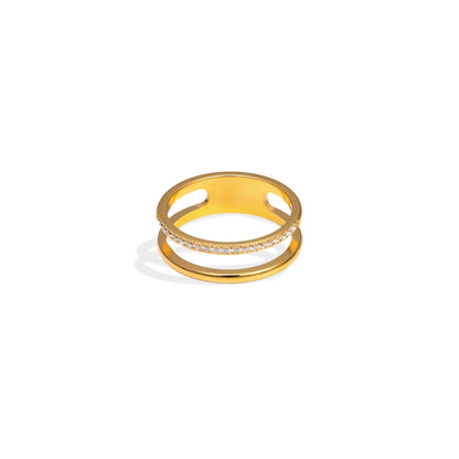 Jessi – Anillo Doble Luminoso Elegante