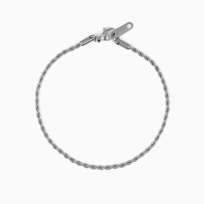 George – Pulsera Cadena Twist de Acero