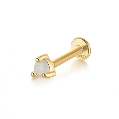 Ariela – Pendientes Stud de Ópalo
