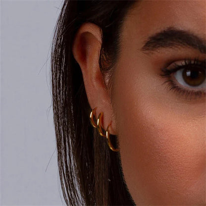Carmelle – Pendientes Aros Redondos