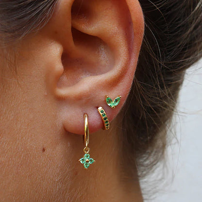 Olivia – Set de Pendientes Geométricos