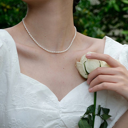 Dalia – Collar de Perlas Preciosas