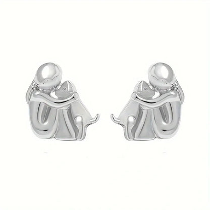 Yumi – Pendientes Bicolores de Plata y Oro