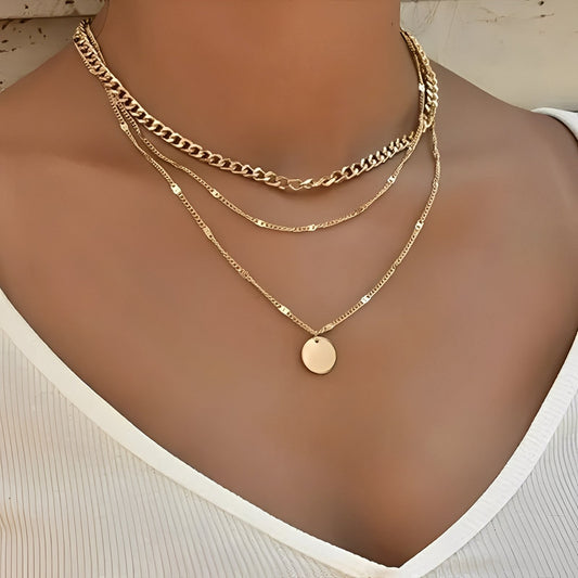 Xyline – Collar Plated Oro