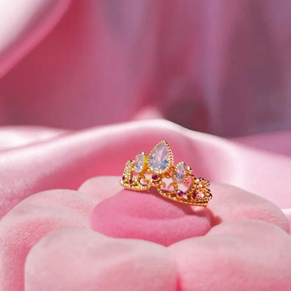 Anillo de Corona Rapunzel - El Anillo de Corona Dorado de Rapunzel