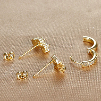 Nova – Set de Pendientes de Diamantes