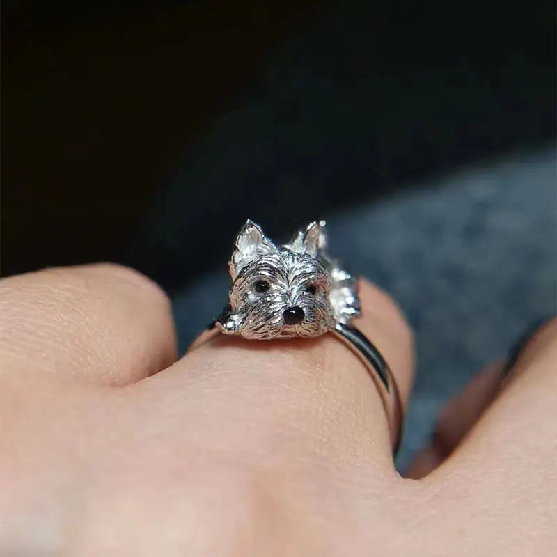 Koko – Anillo Cachorro Dibujo Animado Creativo