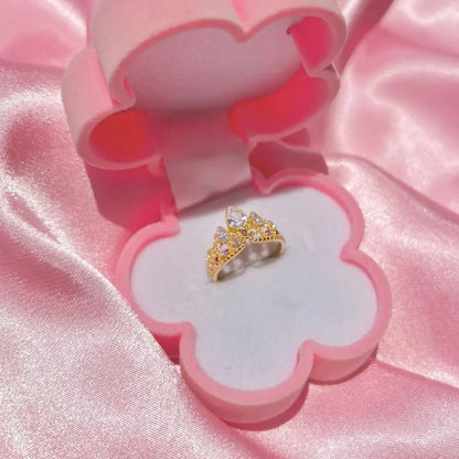 Anillo de Corona Rapunzel - El Anillo de Corona Dorado de Rapunzel