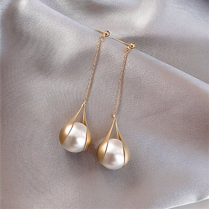 Asa – Pendientes Oro & Perlas