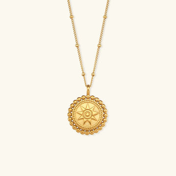 Collar con Colgante para Mujeres con Motivo de Estrella