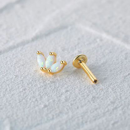 Ariela – Pendientes Stud de Ópalo