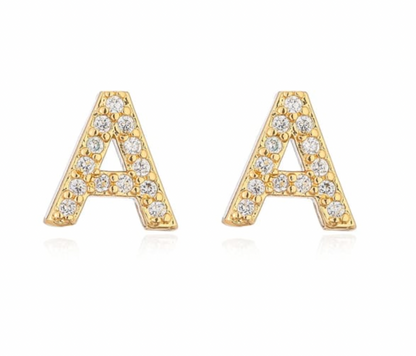 Taylor - Pendientes con letras (iniciales)