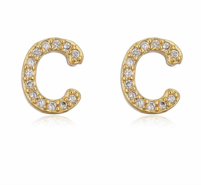 Taylor - Pendientes con letras (iniciales)