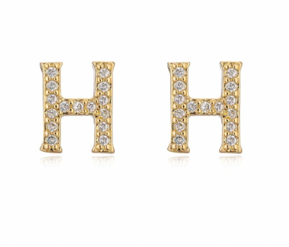 Taylor - Pendientes con letras (iniciales)