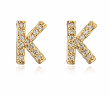 Taylor - Pendientes con letras (iniciales)