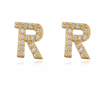 Taylor - Pendientes con letras (iniciales)