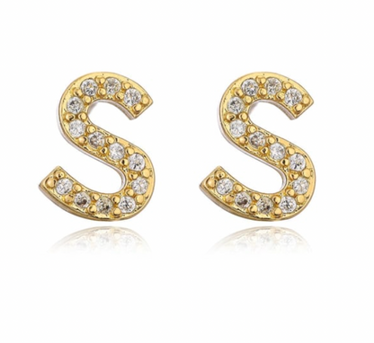 Taylor - Pendientes con letras (iniciales)