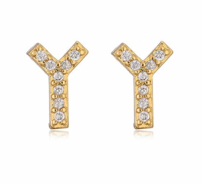 Taylor - Pendientes con letras (iniciales)