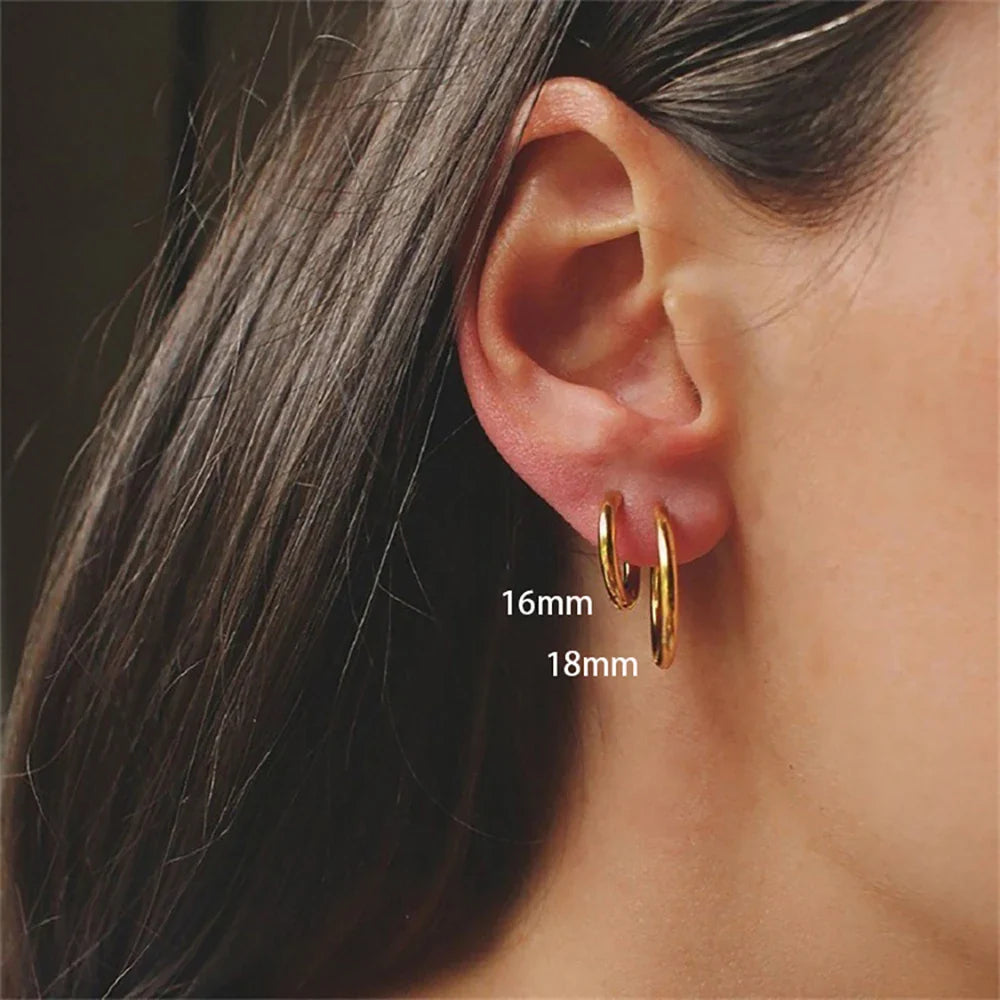Carmelle – Pendientes Aros Redondos