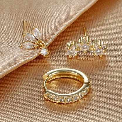 Nova – Set de Pendientes de Diamantes