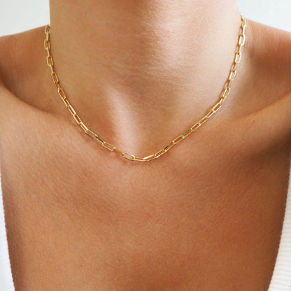 Xyriel – Collar Simple y Elegante de Una Sola Capa