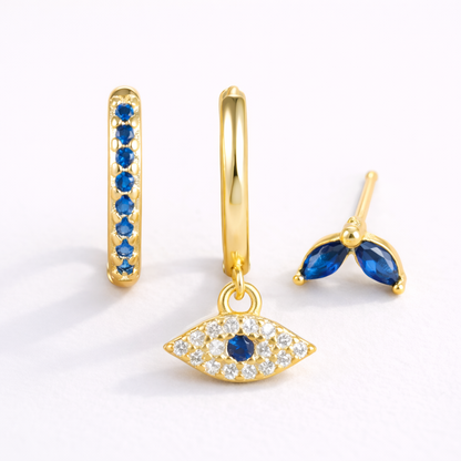 Cristine – Set de Pendientes Ojo Demonio