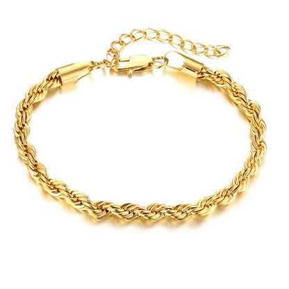 Paola – Pulsera de Cuerda Elegante