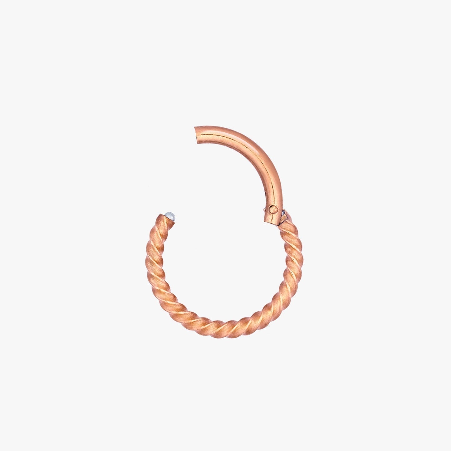 Leila - Aros de Cuerda Trenzada 8mm