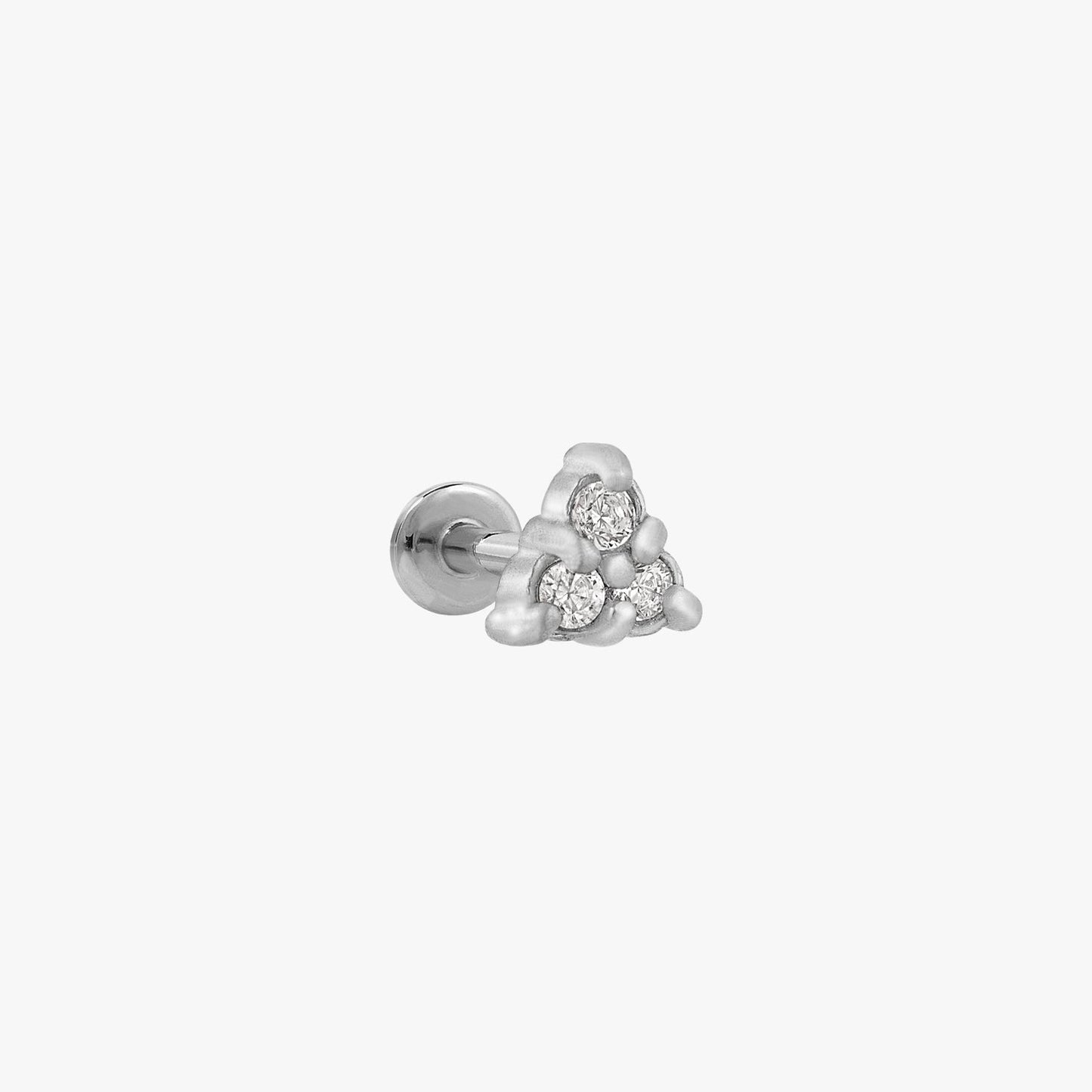 Samira - Pendientes Micro en Forma de Pirámide