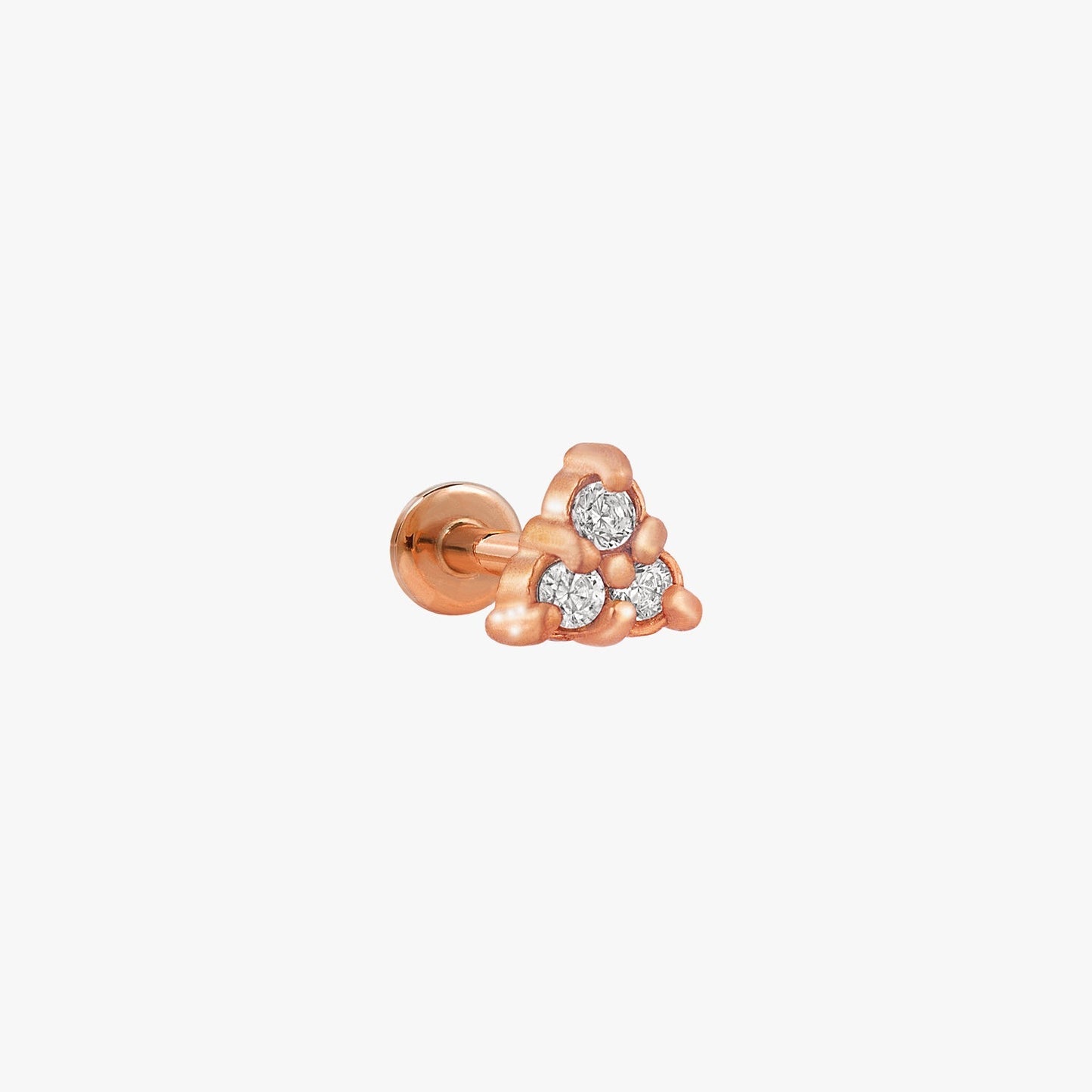 Samira - Pendientes Micro en Forma de Pirámide