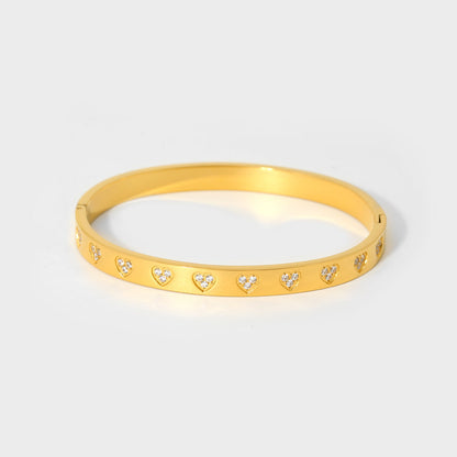 Carmelle – Pulsera Corazón Brillante