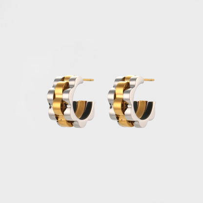 Cheska – Pendientes Aro Estilo Watchband