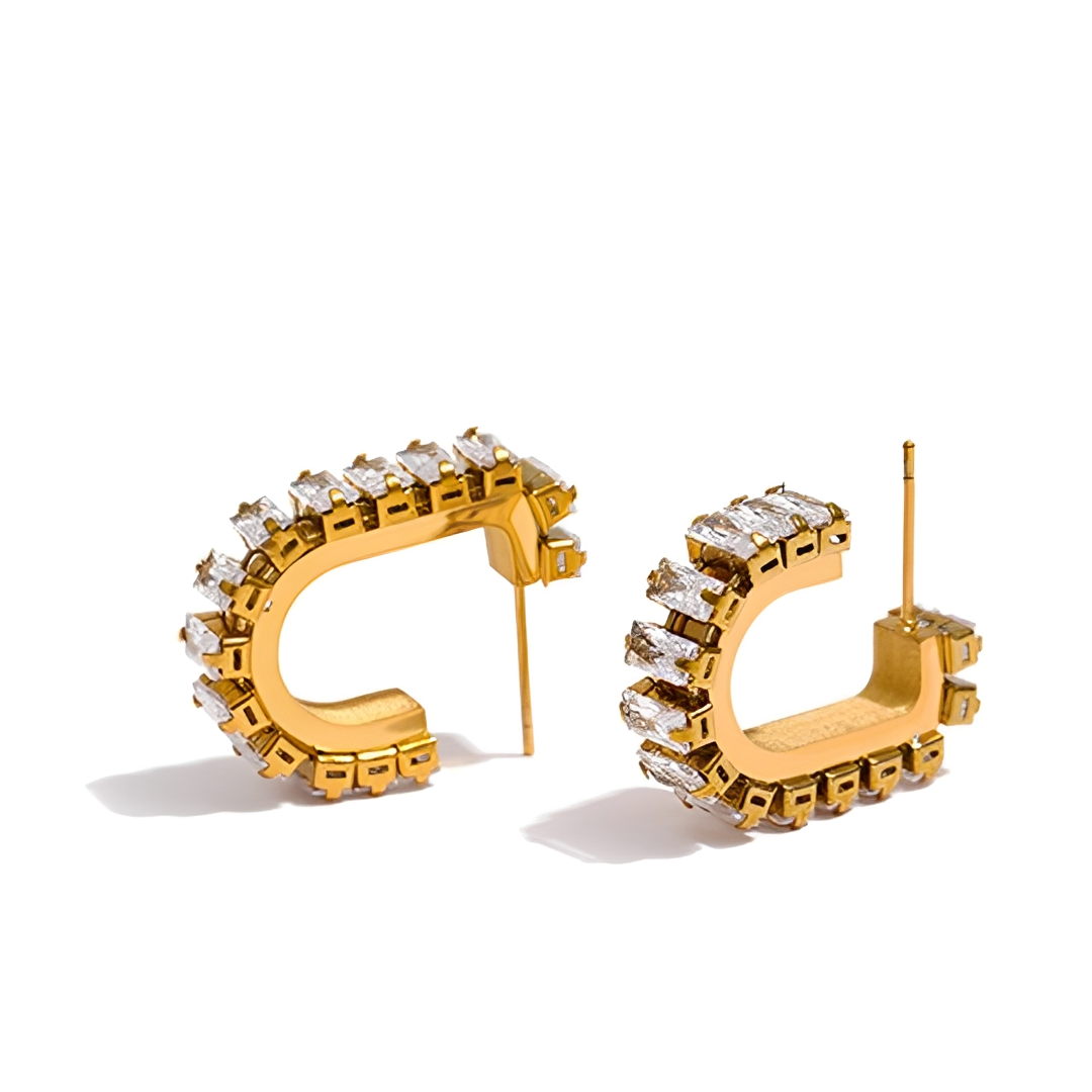 Lisa – Pendientes Geométricos Minimalistas