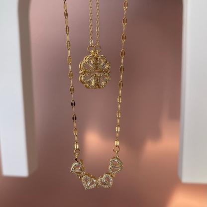 Collar de Trébol de Cuatro Hojas