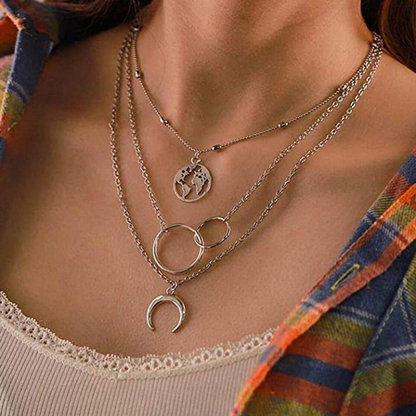 Collar de Tierra - Conjunto de Capas Bohemio