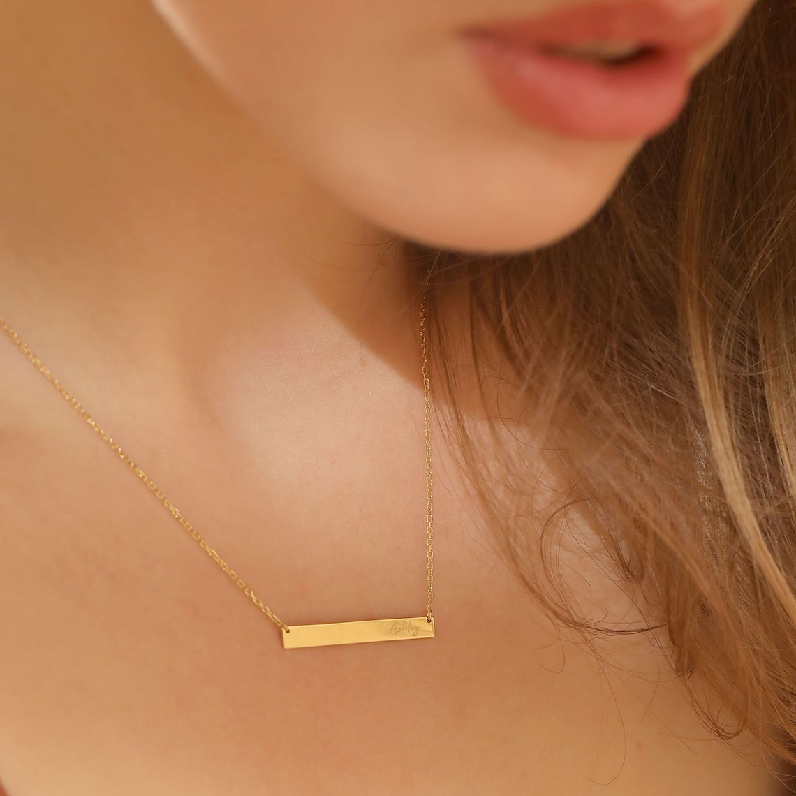 Name Bar Necklace - Collar de Barras Personalizado