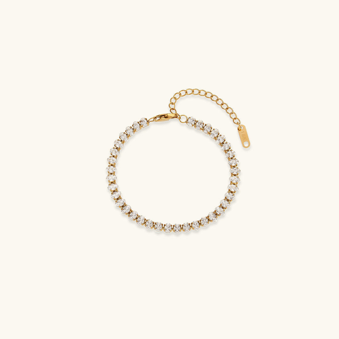 Georgina - Pulsera Tennis de Diamantes