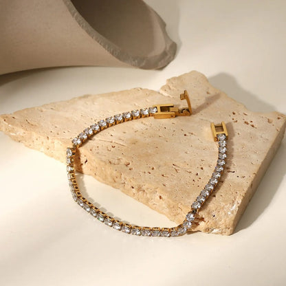 Kiara – Pulsera Cadena Brillante