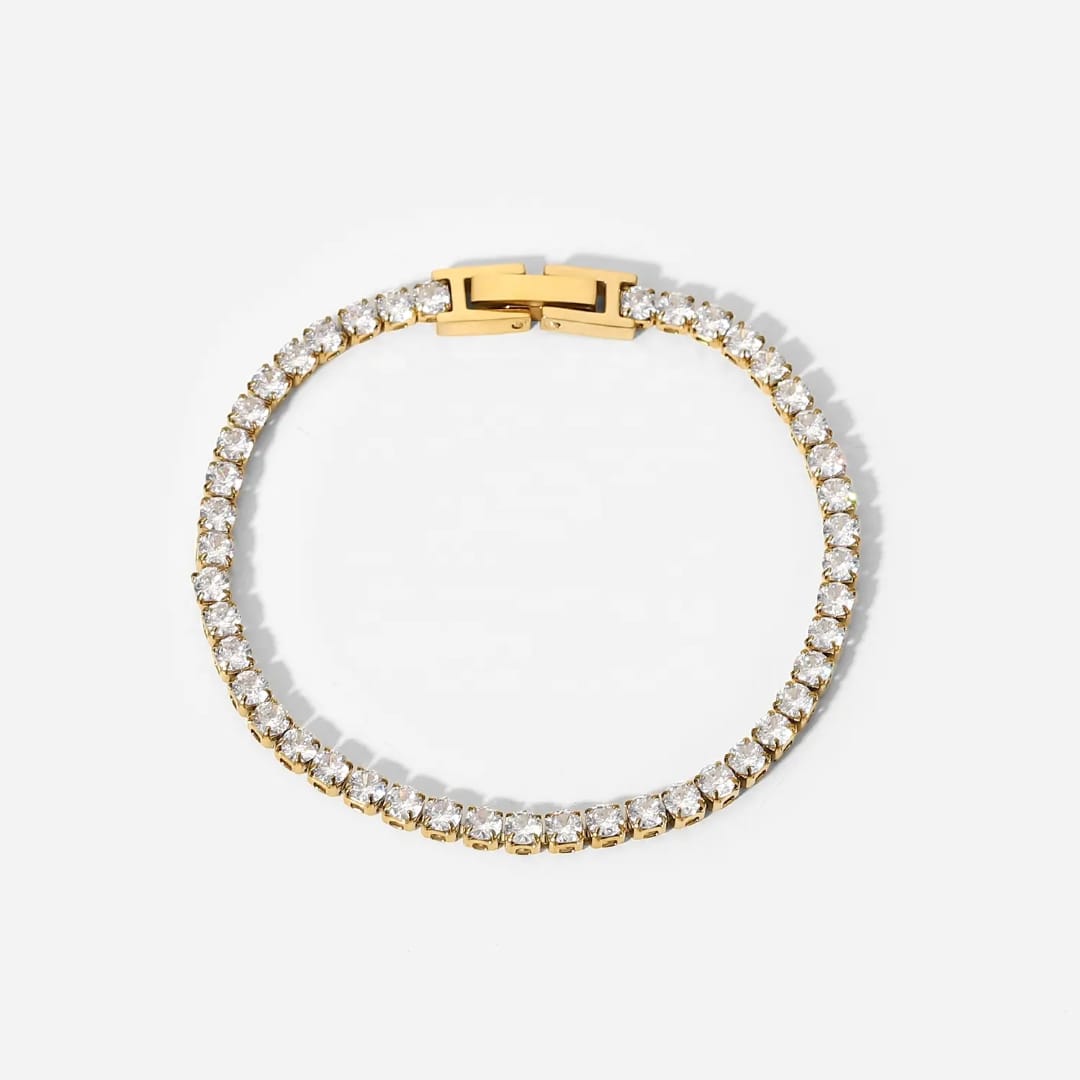 Kiara – Pulsera Cadena Brillante