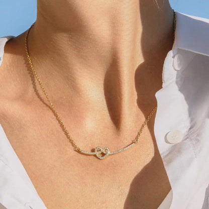 Valeria – Collar Corazón Brillante