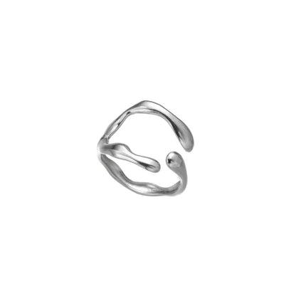 Lena – Anillo Media Luna de Estilo Minimalista