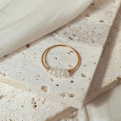 Soline – Anillo Perla Barroca Luminosa