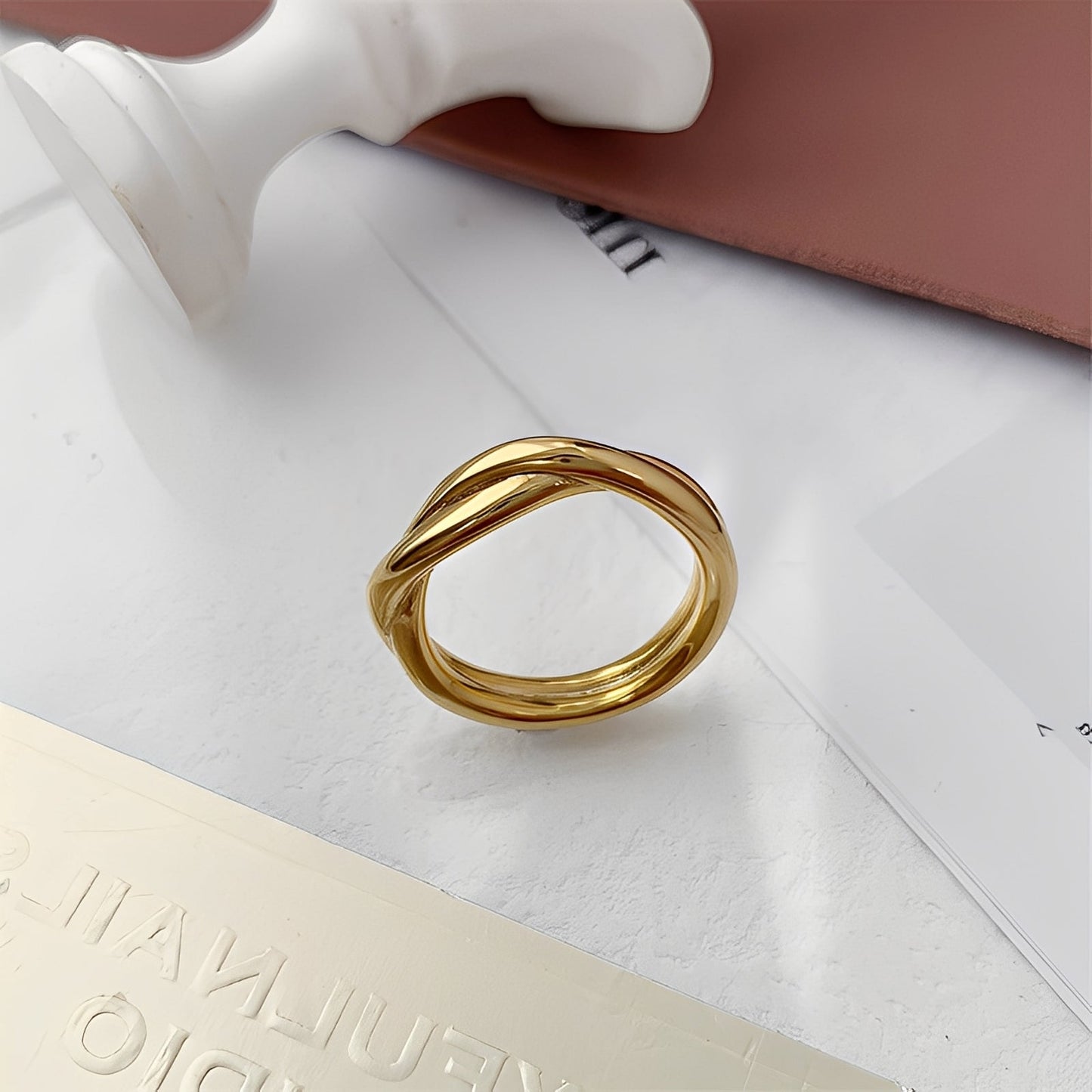 Amaya – Bague Doble Anillo Elegante
