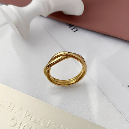 Amaya – Bague Doble Anillo Elegante