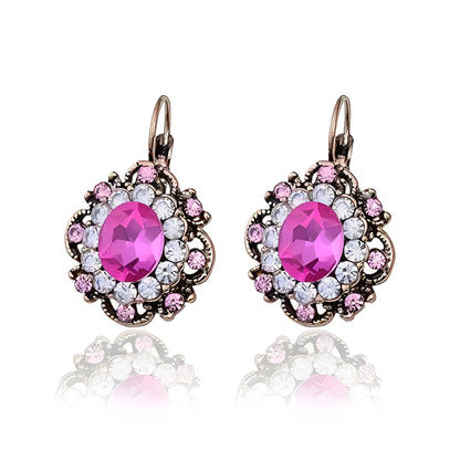 Katie – Pendientes Cristal & Zafiro
