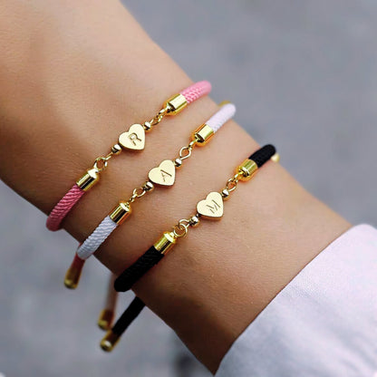 Daphne – Brazalete Corazón Personalizado para Mujer