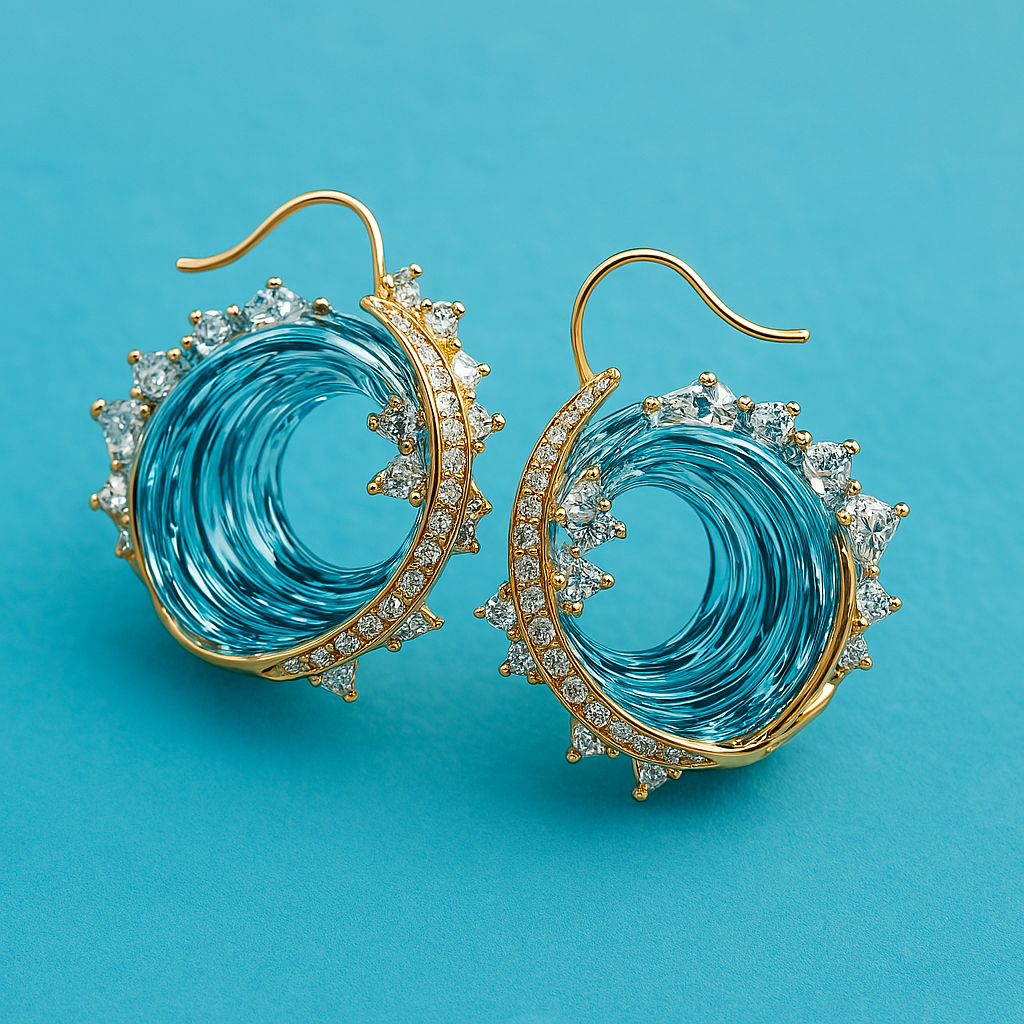 Naia – Pendientes Inspirados en el Mar con Encanto Natural