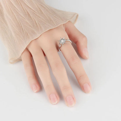 Helia – Anillo Sol Giratorio Apacible